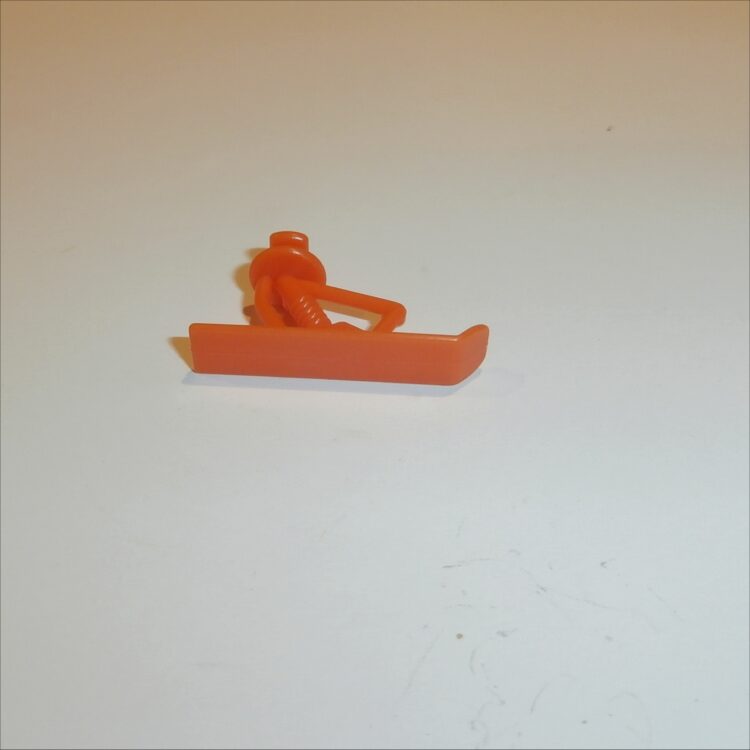 Dinky Toys 351 UFO SHADO Interceptor Front Orange Plastic Ski