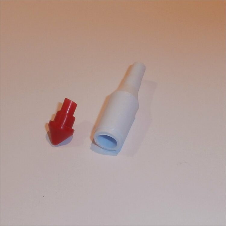 Dinky Toys 351 Interceptor Plastic Missile White with Red Tip