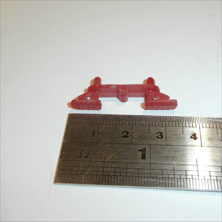 Dinky Toys 359 Eagle Transporter Red Plastic Pod Feet