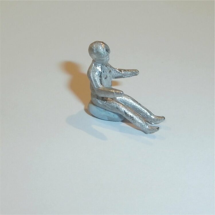 Dinky Toys 100 Series Sports Car Racing Driver Unpainted Figure