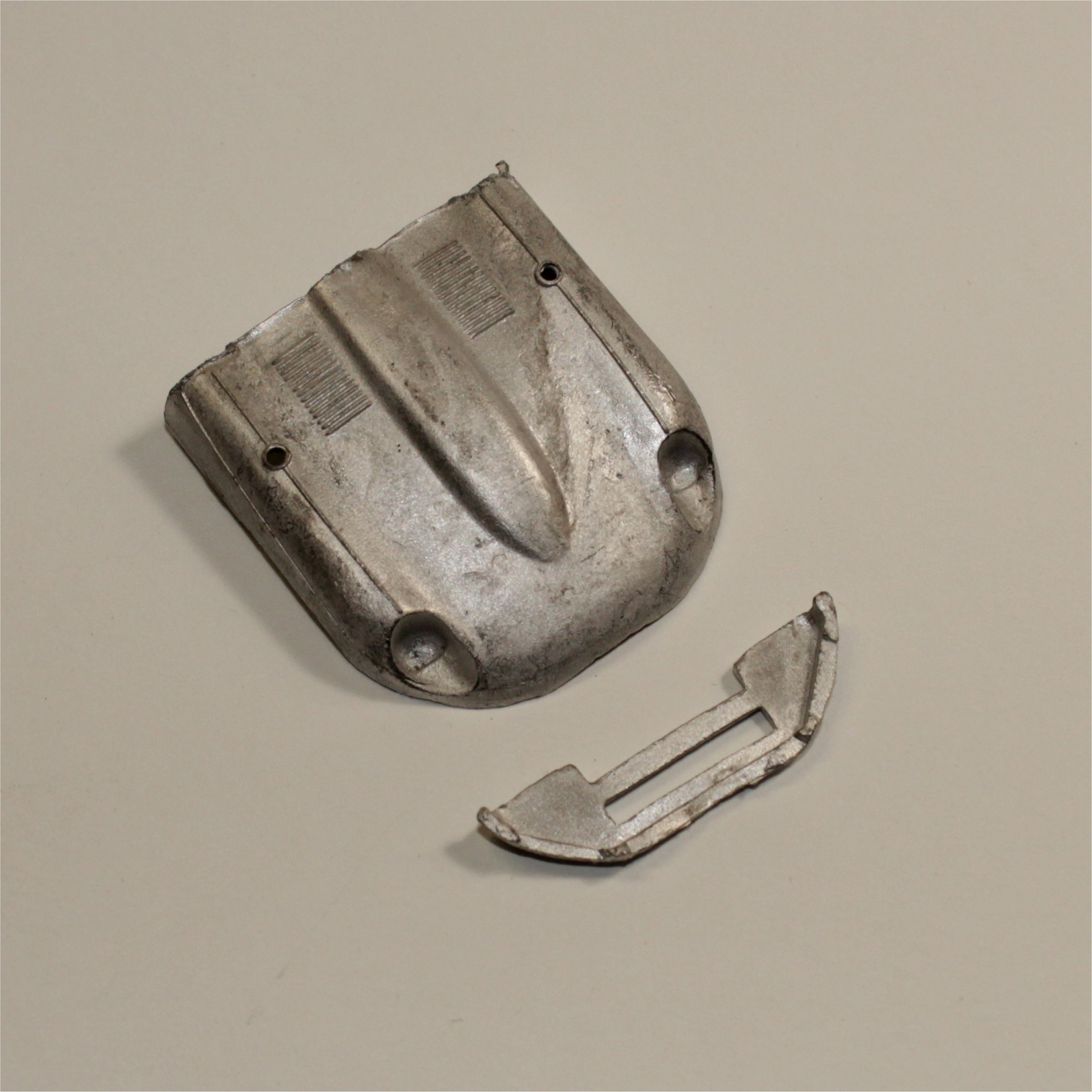 Dinky Toys 131b Jaguar E-Type Bonnet Hood and Front Skirt