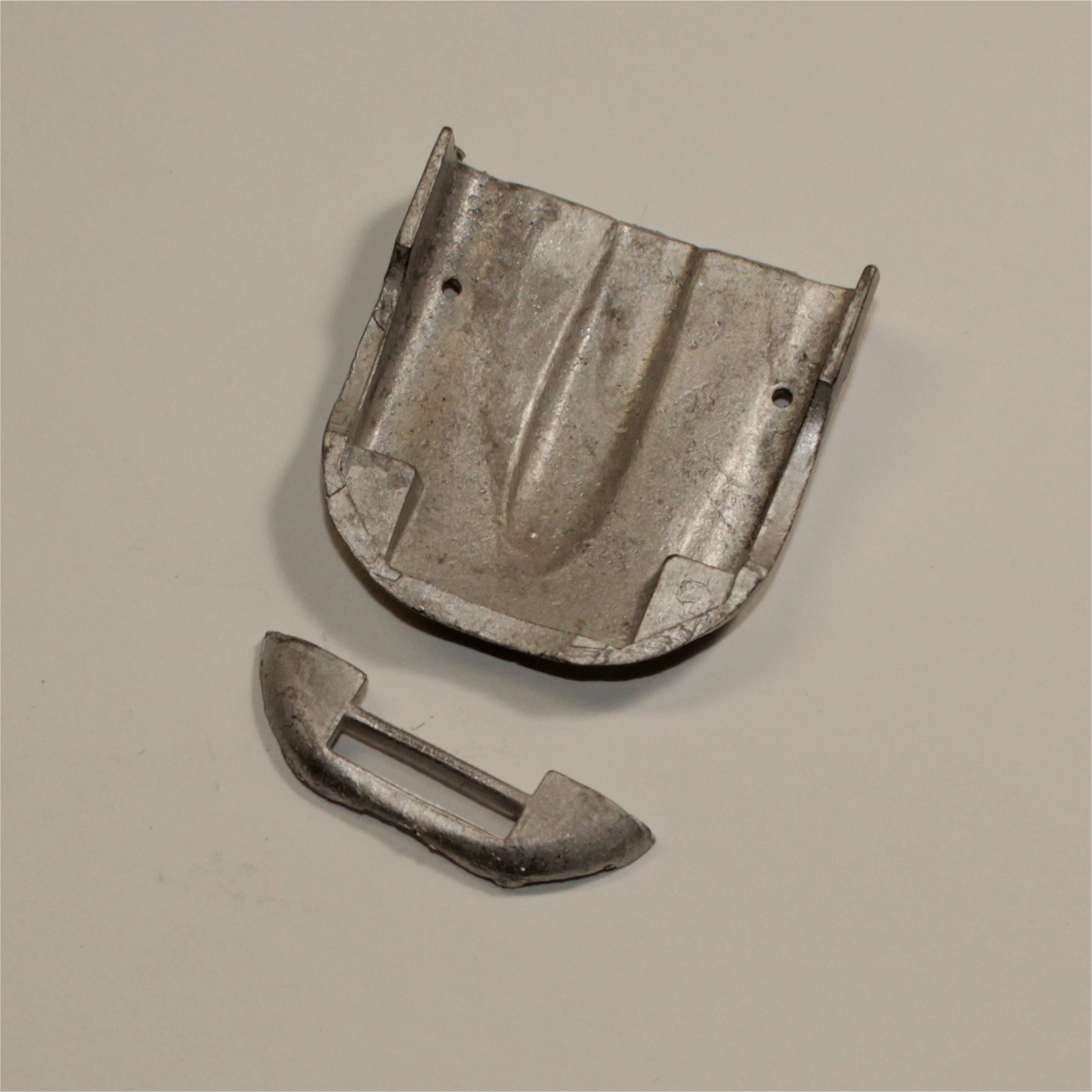 Dinky Toys 131b Jaguar E-Type Bonnet Hood and Front Skirt