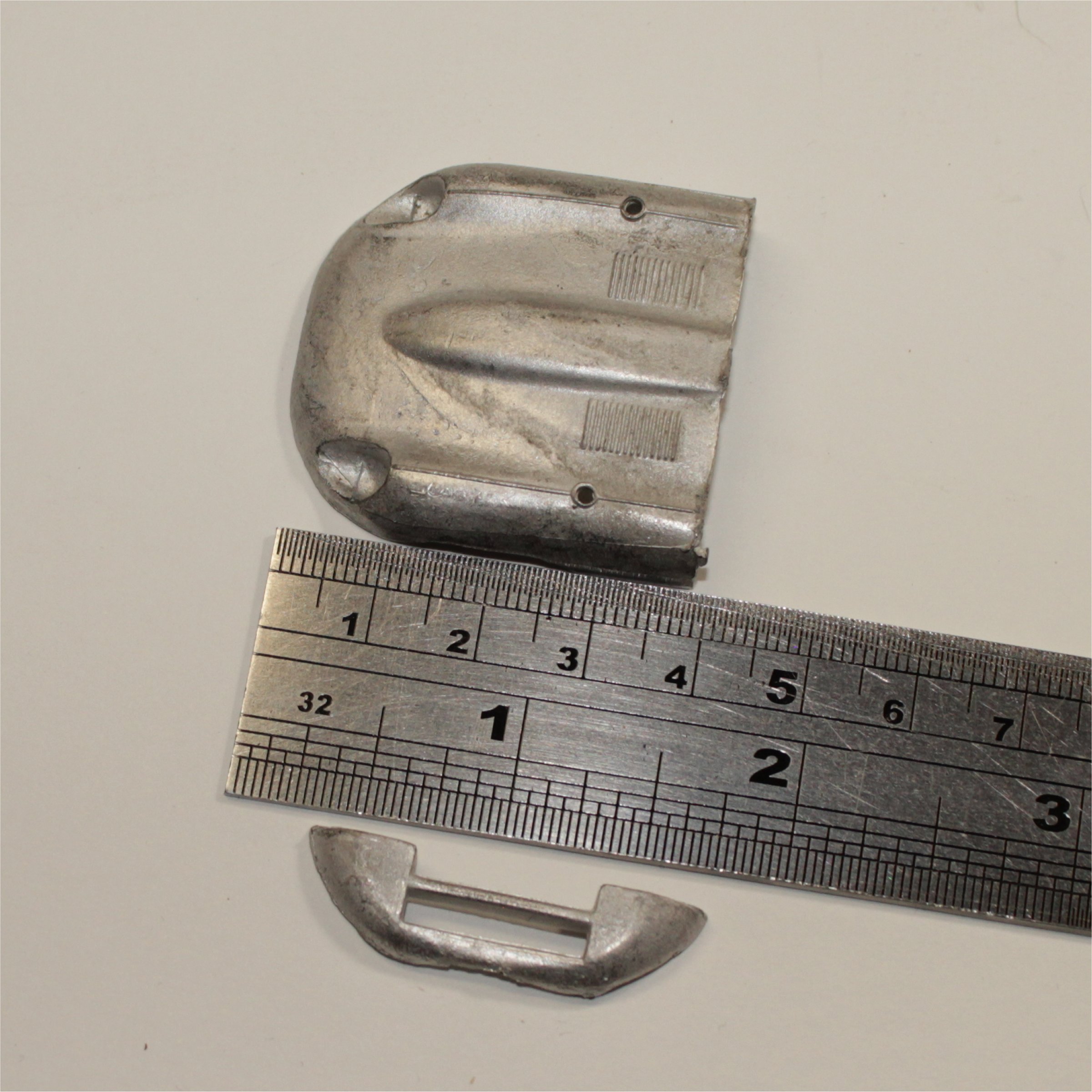 Dinky Toys 131b Jaguar E-Type Bonnet Hood and Front Skirt