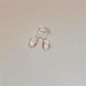 Dinky Toys 131b Jaguar E-Type Clear Plastic Headlamps Headlights Pair