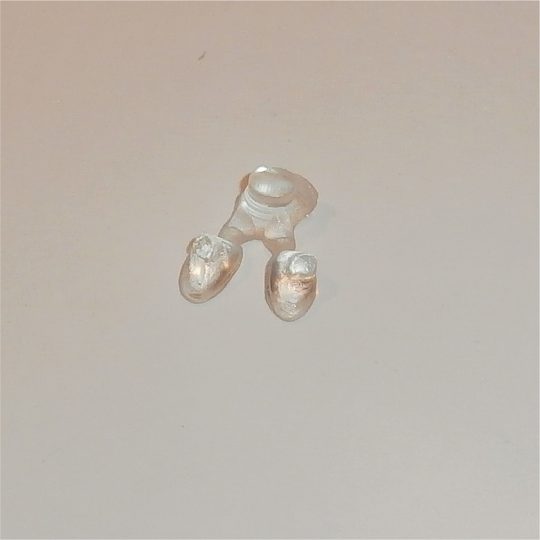 Dinky Toys 131b Jaguar E-Type Clear Plastic Headlamps Headlights Pair