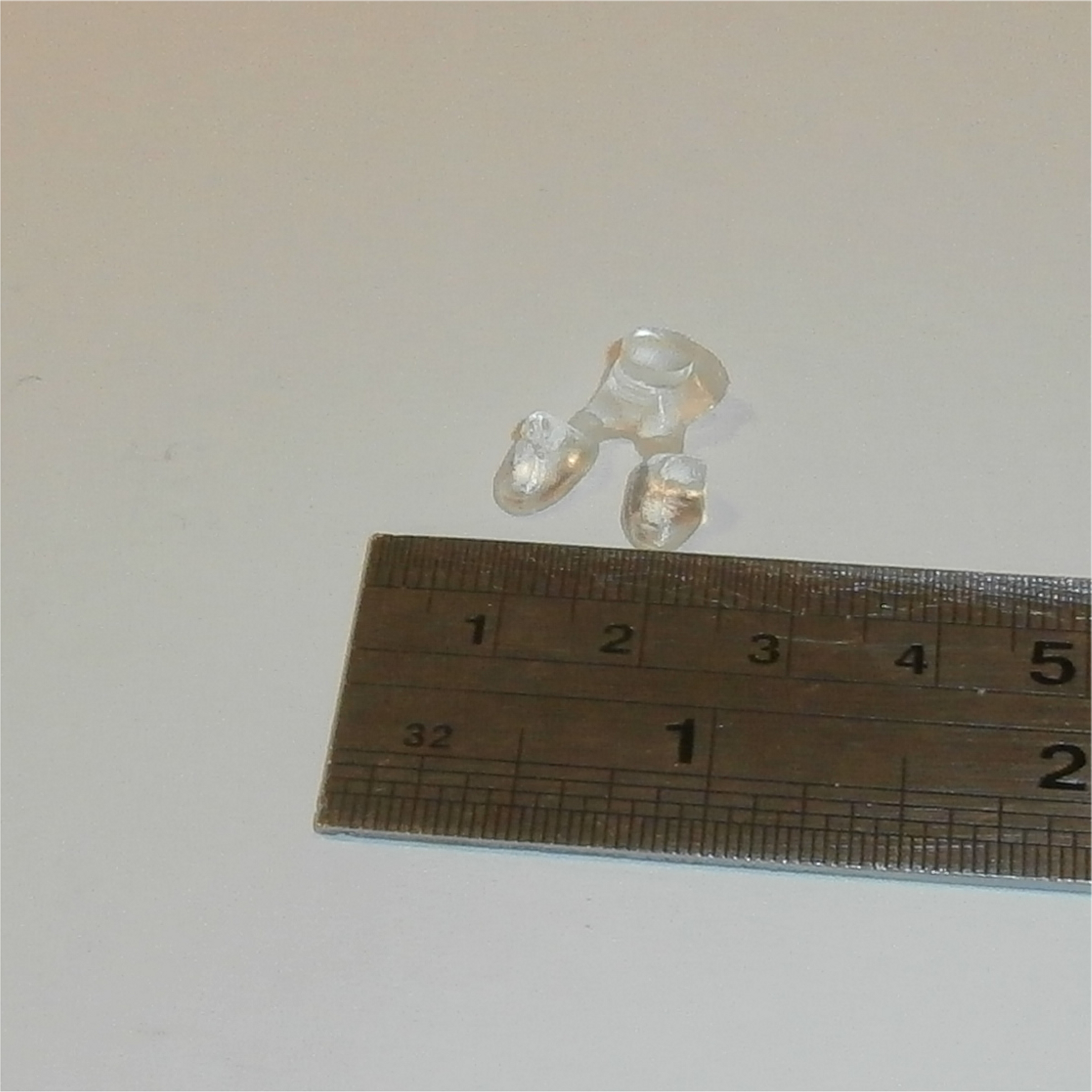 Dinky Toys 131b Jaguar E-Type Clear Plastic Headlamps Headlights Pair