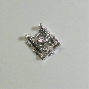 Dinky Toys 161 Ford Mustang Plated Engine Unit