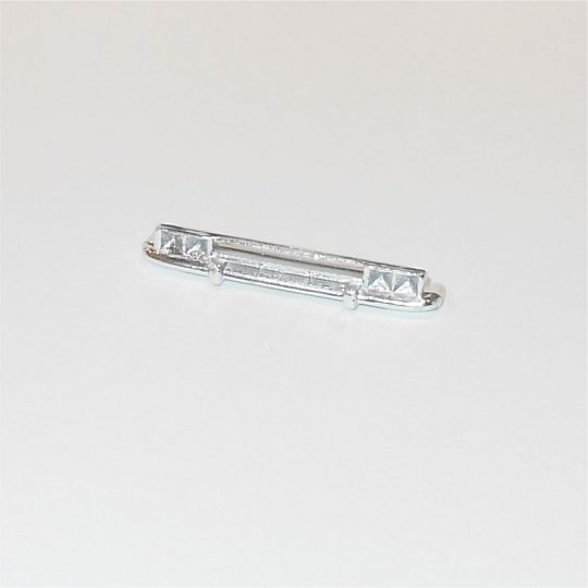 Dinky Toys 164 255 Ford Zodiac Plated Plastic Rear Bumper
