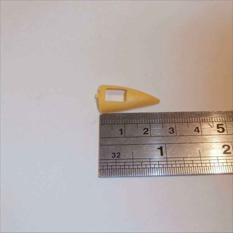 Dinky Toys 243 BRM Yellow Plastic Engine Cover