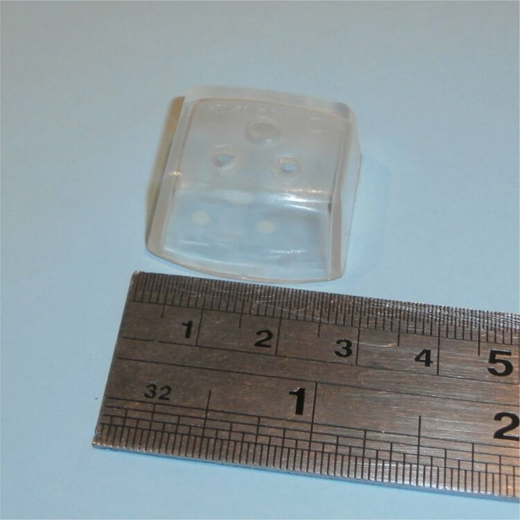 Dinky Toys 273 or 274 or 492 Morris Mini Van Clear Plastic Window Unit