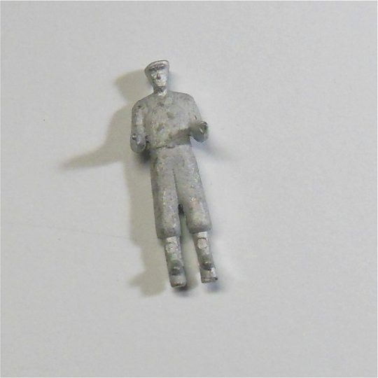 Dinky Toys 27g or 342 Motocart Tipping Platform Driver Unpainted