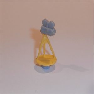 Dinky Toys 281 Fiat Pathe News Camera & Yellow Tripod Stand