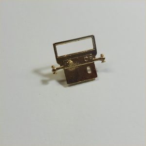 Dinky Toys 485 Santa Ford Model T Brass Plated Windscreen Unit