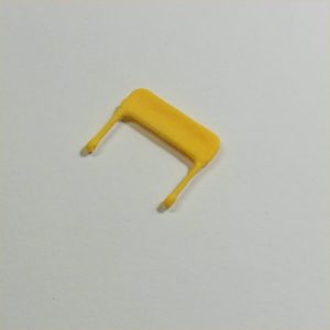 Dinky Toys 485 Santa Ford T Yellow Plastic Folded Canopy