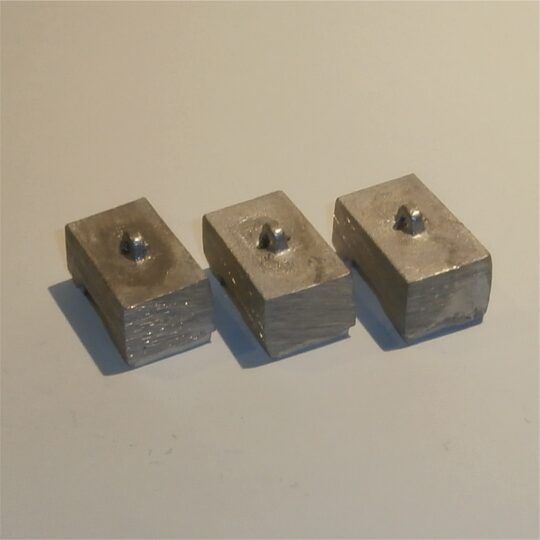 Dinky Toys 936 Leyland Test Chassis Weights Set of 3