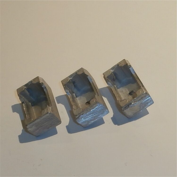 Dinky Toys 936 Leyland Test Chassis Weights Set of 3