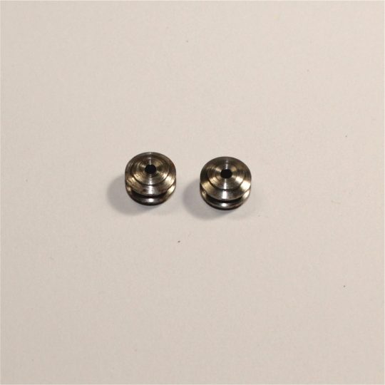 Dinky Toys Post-War Cars 1950-1970 Pair of Road Wheel Rims Hubs