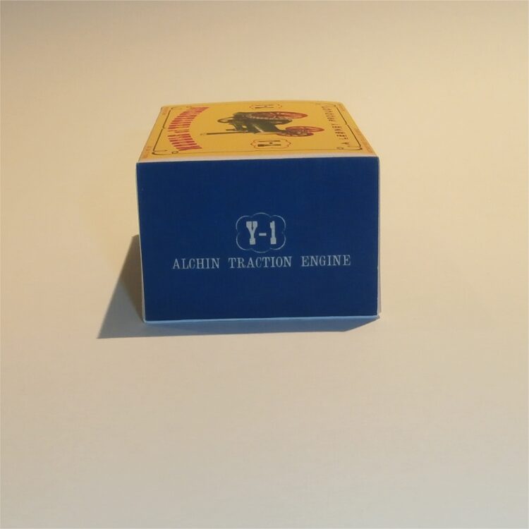 Matchbox Lesney Yesteryear 1 a Allchin Steam Engine D1 Style Repro Box