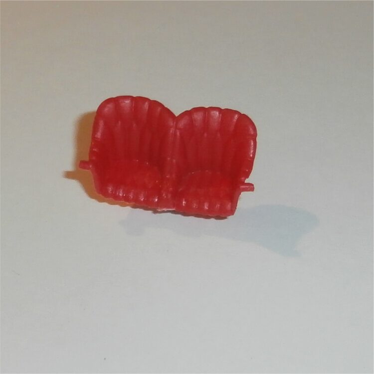 Matchbox Lesney Yesteryear 4 c 1909 Opel Sedan Red Plastic Seat Unit