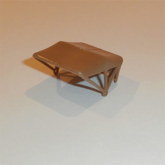 Matchbox Lesney Yesteryear 4 c 1909 Opel Sedan Tan Plastic Canopy