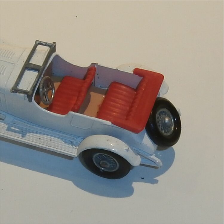 Matchbox Lesney Yesteryear 10 b 1928 Mercedes 36/220 Front Seat