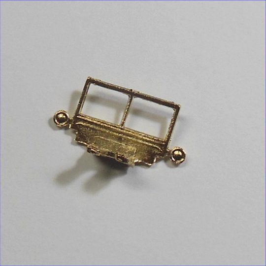 Matchbox Lesney Yesteryear 13b Daimler Plated Screen Frame