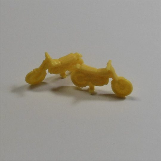 Matchbox Lesney 60e Holden Pickup Pair of Yellow Motor Bikes