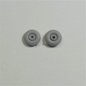 Matchbox Lesney Road Wheels Pair Grey Plastic 10mm Diameter 1-75 Regular Wheels