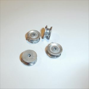 Schuco Racing Car Wheel Hubs 12mm Diameter Set of 4