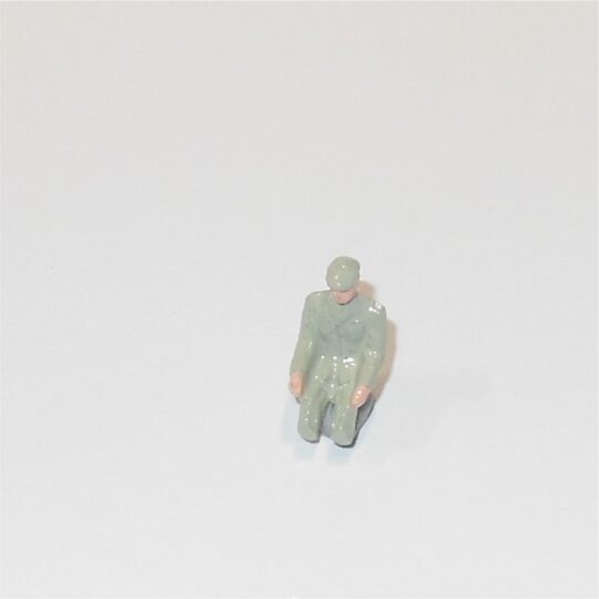 Spot-On Male Seated Grey Plastic Figure