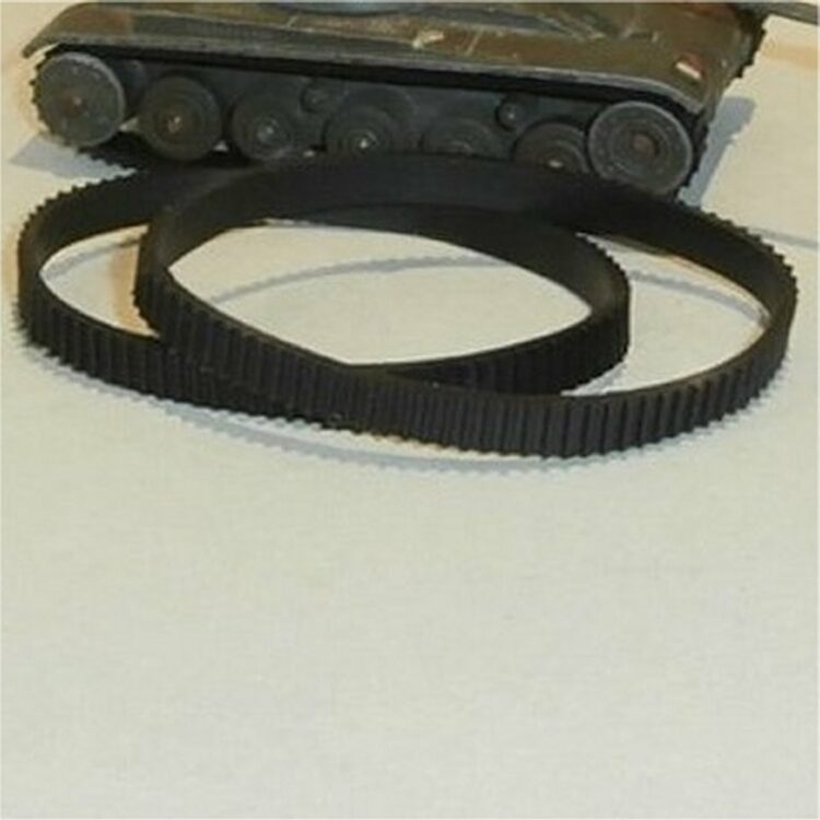 Dinky Toys 22f, 80c, 801, 817 French AMX Military Black Tracks