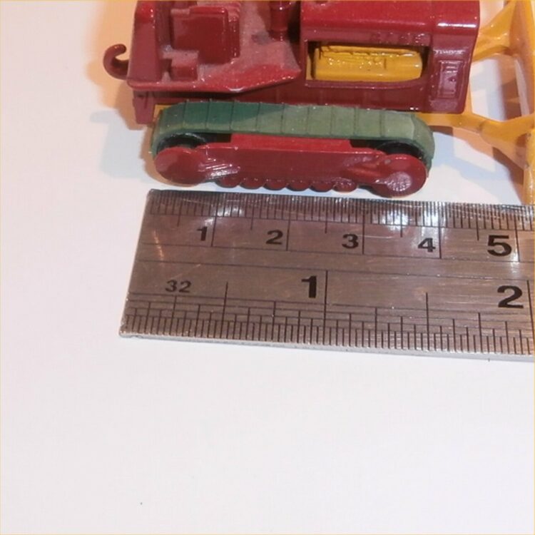 Matchbox Lesney Tracks 1-75 16 d Case Tractor Pair of Green Treads