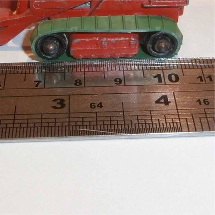 Matchbox Lesney Tracks 1-75 58 b Drott Excavator Pair of Green Treads