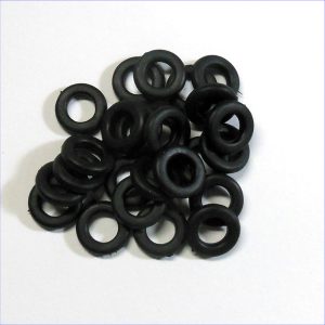 Tri-ang Minic 20mm Black Tyre for Smooth Pressed Tin Hubs Y057