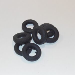 Britains 32mm Hollow Military Black Tyre Y110