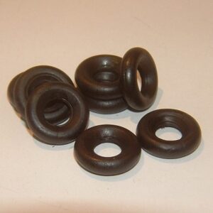 Dinky Toys 19mm Smooth Tyre Black Y040