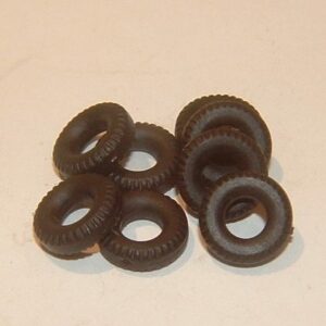 Corgi Toys Black Tire 10mm Small Trailer Tyre Y083