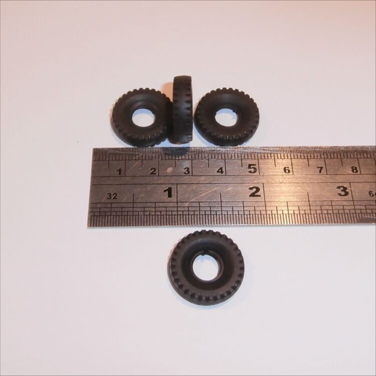 Dinky Toys Supertoys Truck and Van Tires set of 4 Tyres Pack #5