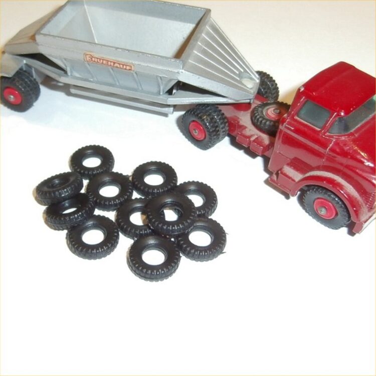 Matchbox Kingsize K 4 or Major M 4 Freuhof Hopper Train Tires Pack #65