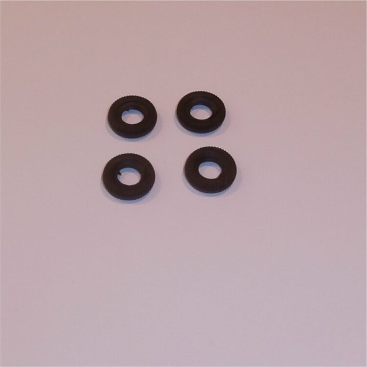 Triang Spot-On Large Sedan Tires Set of 4 Black Tyres Pack #93