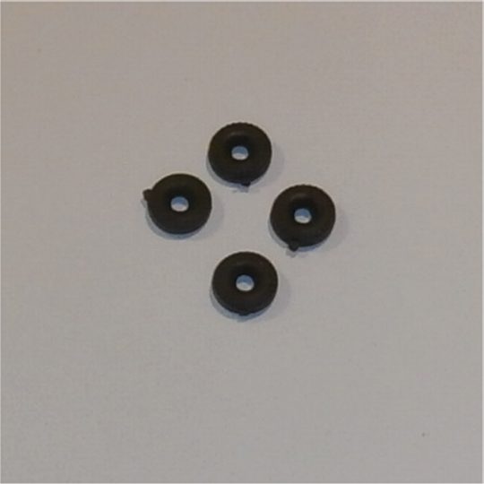 Triang Minic Motorways 10mm Early 3mm Wheel Hub Model Vehicle Tyres Pack #131