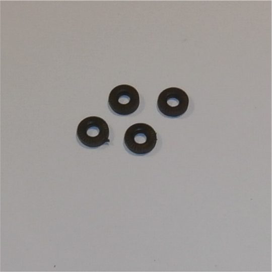 Triang Minic Motorways 10mm Later 4mm Wheel Hub Model Vehicle Tyres Pack #133
